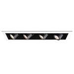 WAC Lighting MT-4LD416T-WT 4" LED Precision Multiples Trim for Adjustable Spot 4 Light Housing, White