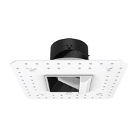 WAC R2ASWL-A930-HZWT 2" Square Wall Wash Lensed Trimless Housing, Wet Location, Asymmetrical Beam Spread, 90 CRI, 3000K, Haze/ White