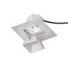 WAC R3ASDL-F927-BK 3.5" Square Downlight, Wet Location, 45 Degree Beam Spread, 90 CRI, 2700K, Black