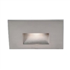 WAC Lighting WL-LED100-C-SS 3.5W Horizontal Rectangle LED Step Light, 120V, 3000K Color Temperature, Stainless Steel