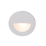 WAC WL-LED300-C-WT LED Step and Wall Light, 90 CRI, 74 Lumens, White on Aluminum