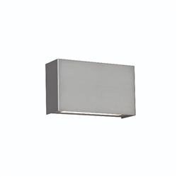 WAC Lighting WS-25612-SN 29W Blok Horizontal 12" LED Wall Sconce, 3000K Color Temperature, 90 CRI, 1162 Lumens, CA Title 24 Compliant, Satin Nickel