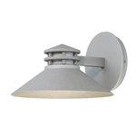 WAC Lighting WS-W15708-GH 12W Sodor 7" LED Outdoor Wall Sconce, 3000K Color Temperature, 90 CRI, 315 Lumens, CA Title 24 Compliant