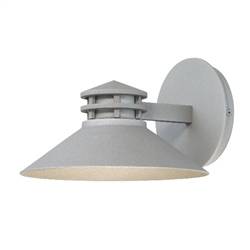 WAC Lighting WS-W15710-GH 15W Sodor 10" LED Outdoor Wall Sconce, 3000K Color Temperature, 90 CRI, 560 Lumens, CA Title 24 Compliant