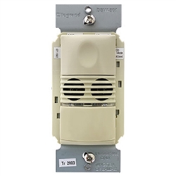Wattstopper DSW-301-I Dual Tech Wall Switch Occupancy Sensor, 120/277V, Ivory