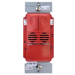 Wattstopper-DSW-302-R Dual Technology Dual Rellay Wall Switch Occupancy Sensor, 120/277V, Red