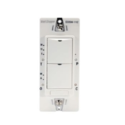 Wattstopper EOSW-112-W RF Dual Relay Switch Receiver, White