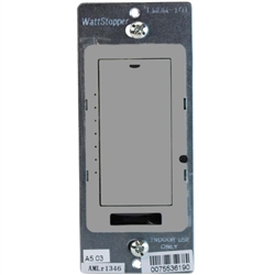 Wattstopper LMDM-101-G Digital Dimming Wall Switch, 1 Paddle, with I.R., Gray