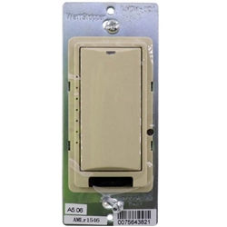 Wattstopper LMDM-101-I Digital Dimming Wall Switch, 1 Paddle, with I.R., Ivory