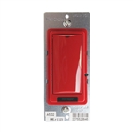 Wattstopper LMDM-101-R Digital Dimming Wall Switch, 1 Paddle, with I.R., Red