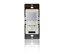 Wattstopper LMPW-102-G 2-Button Digital PIR Wall Switch Occupancy Sensor, Gray