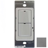 Wattstopper LMSW-102-G Digital Wall Switch, 2-Button with Infrared, Gray