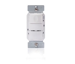 Wattstopper PW-100D-W PIR Dimmable Wall Switch Sensor, 120/277V, White
