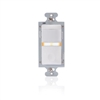 Wattstopper RS-150BA-N-LA PIR Wall Switch Vacancy Sensor 3-Wire with Nightlight, Light Almond