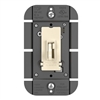 Wattstopper TSD1103PLA Toggle Slide Dimmer Incandescent Single Pole/3-Way, 1100WLight Almond