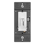 Wattstopper TSD4FBL3PW 0-10V Fluorescent/ LED Single Pole/3-Way Toddle Slide Dimmer, Preset, White