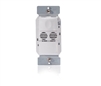 Wattstopper UW-100-LA Ultrasonic Wall Switch Occupancy Sensor, 1-Button, 120/277V, Light Almond