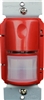 Wattstopper WS-301-R PIR Wall Switch Occupancy Sensor, 120/277V, Red