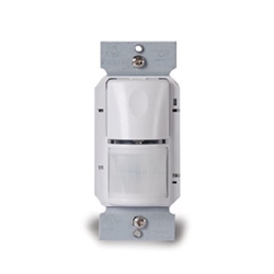 Wattstopper WS-301-W-U PIR Wall Switch Occupancy Sensor, White, BAA/TAA Compliant