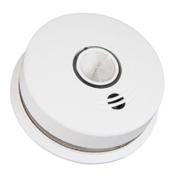 Kidde P4010LACS-W (21027326) AC/DC Hardwired Intelligent Wire-Free Interconnect Smoke Alarm with 10-Year Sealed Battery Backup and  Emergency Safety Light