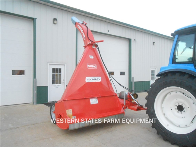 OMARV FH1800 Orange Haylage Harvester