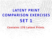 Latent Print Comparison Exercises - Set 1 (Contains 170 Latents)