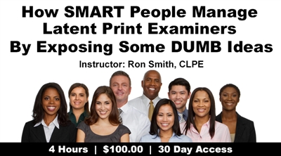 RS&A Online - How SMART People Manage LP Examiners by Exposing Some DUMB Ideas