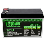 12LFP11.4 Drypower 12.8V 11.4Ah Lithium Iron Phosphate (LiFePO4) Rechargeable Lithium Battery - Up to 4 in Series Capable