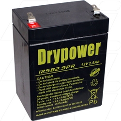 DRYPOWER 12SB2.9PR (replaces President PE2.7-12  PE12v2.7Ah)