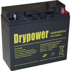 DRYPOWER 12V 20Ah (Replaces Century 12v 18Ah SLA PS12180.)