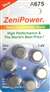 ZeniPower A675 Zinc Air
