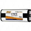 Cordless Telephone Battery replacement for PP105 Panasonic