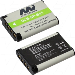 Battery suit DSC-HX90  replaces Sony NP-BX1