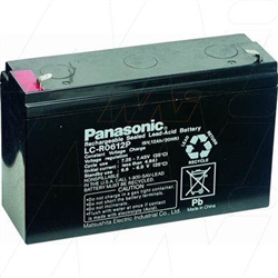 Panasonic 6v 12Ah, LC-R0612PU