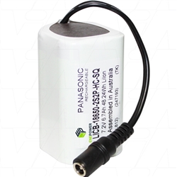 7.2v - 7.4v 6.5Ah Bike Light battery Li-ion
