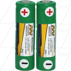 Replacement battery suitable for Welch Allyn 72500.