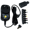 Powertech - 	Power Supply 100-240VAC to 3, 4.5, 5, 6, 7.5, 9 or 12VDC 1A