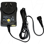 Enecharger 18W Power Supply 100-240VAC Input to Output 3V, 4.5V, 5V, 6V, 7.5V, 9V or 12V DC at 1.5 Amp