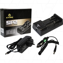XTAR 2 cell lithium ion battery charger.