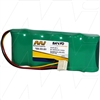 Battery pack suitable for GE Panametrics TransPort PT878 Flowmeter High Capacity Version