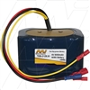 Battery pack suitable for AEMC 6240/6250 Micro-Ohmmeter