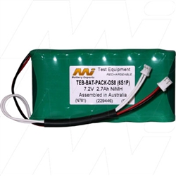 Battery suits Rover Instruments S2, S2 E, S2 8PSK, T2, C2, ST2 television/satellite analysers