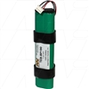 Replacement battery pack for Fluke 190 series scopemeter and Fluke 430 series power quality analyser.