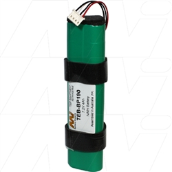 Replacement battery pack for Fluke 190 series scopemeter and Fluke 430 series power quality analyser.