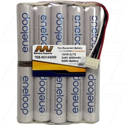 Battery replaces Nova4AH in Nova5000 data logger