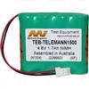 Battery for Telemann Digital TV Level Meter 1500 Series