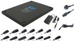 80 watt/hour slimline universal external laptop computer battery.