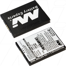 Battery compatible with Sierra Wireless USB Wireless Modem (Aircard) models 595U, 875U, 880U, 881U as used by Telsta NextG for wireless internet access