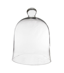 Glass Cloche 10X7, Ctn.4