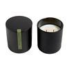 Coastal Balsam 2 wick candle in black vessel w/lid 10oz. ctn. 6